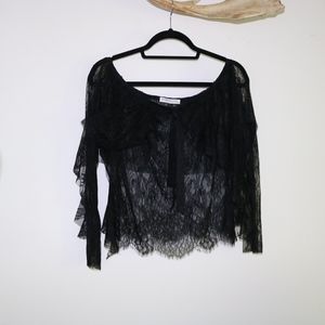 💥BOBBI ROCCO Lace Long SleeveTop